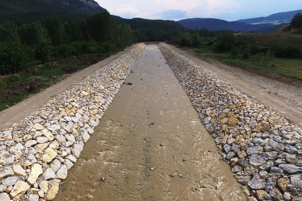 KARABÜK MERKEZ MAHALLELERİ ESKİPAZAR ÇAYI TAŞKIN KORUMA İNŞAATI