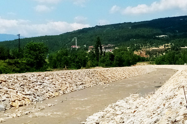 KARABÜK MERKEZ MAHALLELERİ ESKİPAZAR ÇAYI TAŞKIN KORUMA İNŞAATI